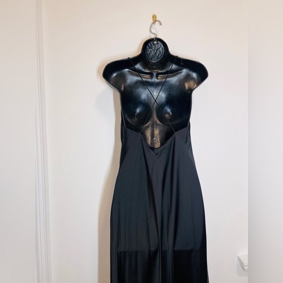 Jay Godfrey Draped Satin Slip maxi dress - Picture 9 of 9
